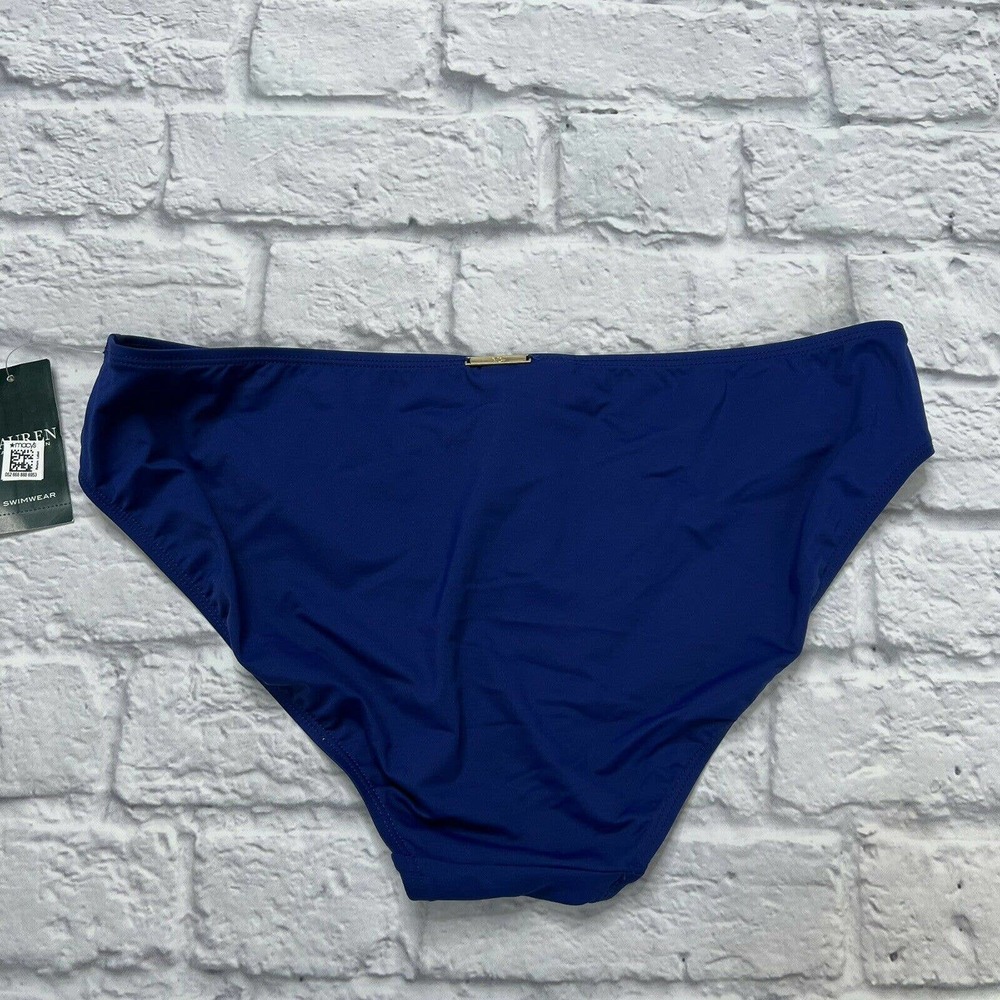 Lauren Ralph Lauren Blue Bikini Bottom - Picture 4 of 7